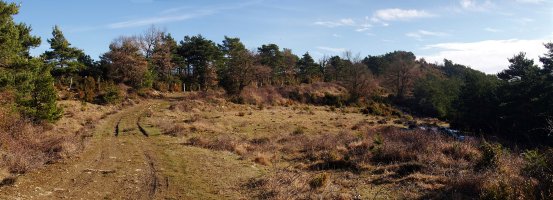 Mendikateko gainalde osoa zeharkatzen duen bidea