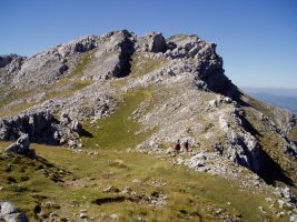 San Adriandik igotzen den bidetik ikusita, hegoaldetik