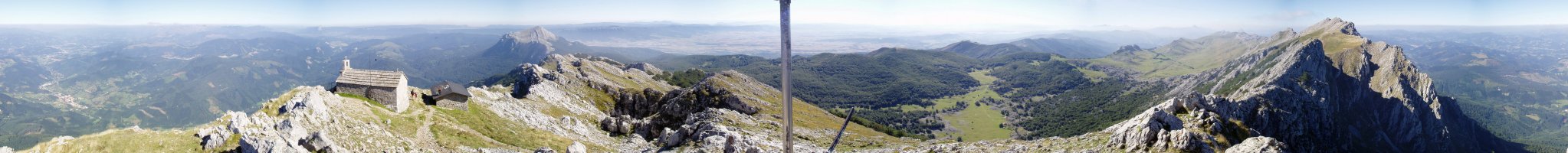 Tontorretik 360ºtako ikuspegia