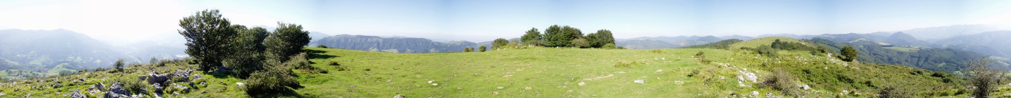 Tontorretik 360ºtako ikuspegia