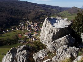 Garralda Erodoako harkaitzetatik