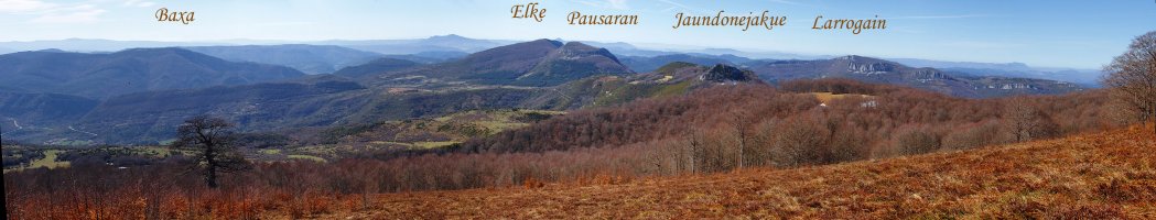 Artzeko mendiak Corona-Errazutik