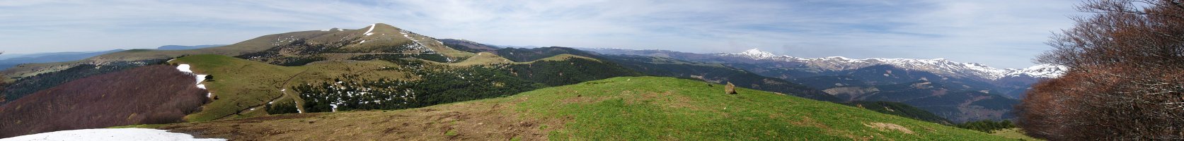 Panorama Saitsederrako gailurretik