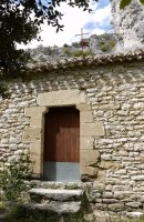 San Blas ermita, Ubaguako arroilaren bazterrean