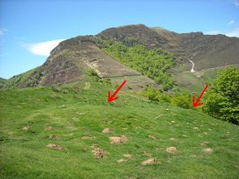 Ugatze  etxola hondoak