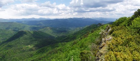 Errezlandako gailurretik ekialderantz