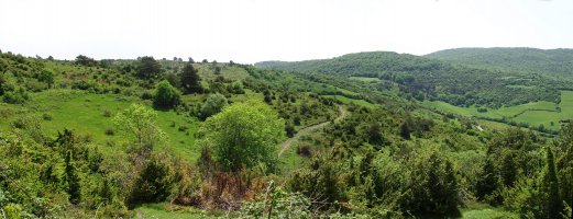 Larrogain eta Korroskarri, Aintzioako bidetik