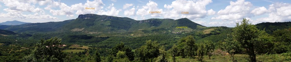 Labiako mendilerroa ipar-ekialdetik