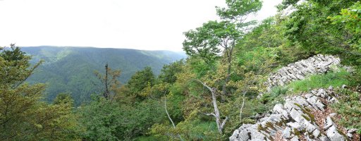 Ikuspegi mugatua Malgorrako gailurretik