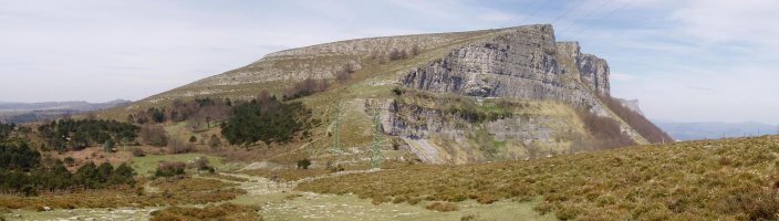 Hego-ekialdetik ikusita