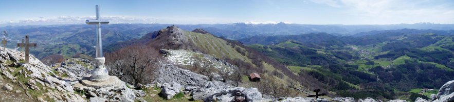 Hego-ekialdera ikuspegi zabala