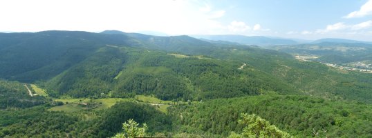 Huertasko sakana eta Zaraitzuko ibarra Sasariko gailurretik