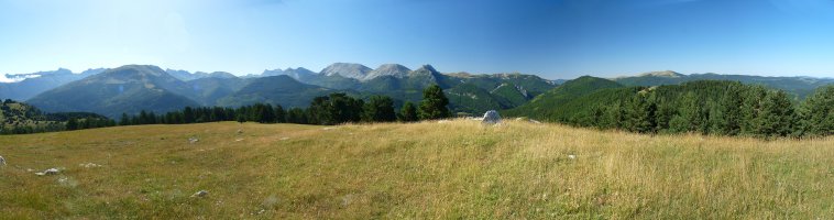 Panorama Intzagako gailurretik
