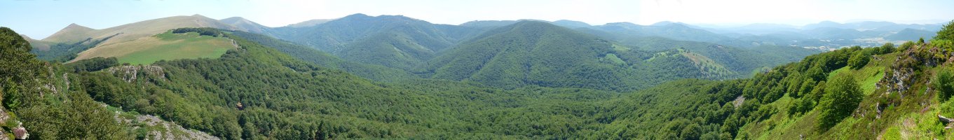 Panorama Loiketako gailurretik
