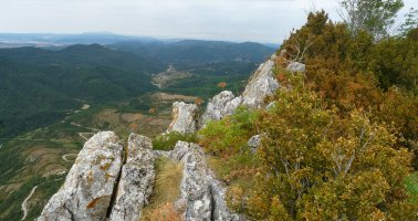 Errasako gailurra, mendebalderantz