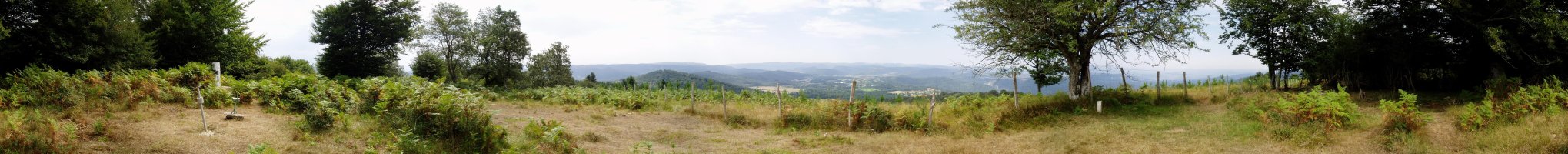 Tontorretik 360ºtako ikuspegia