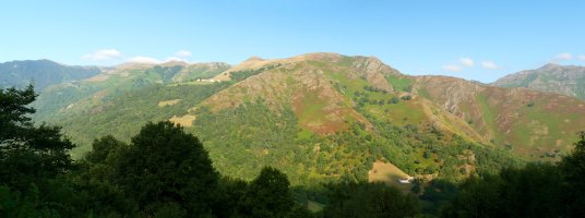 Trenpetako bizkarra Baigorriren gainean