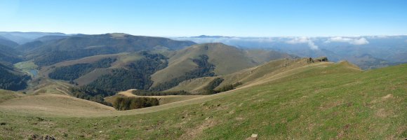 Iratiko mendiak eta Irati-Cize Mendibeletik