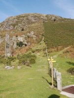 Bidegurutzea Artixulegi aldean