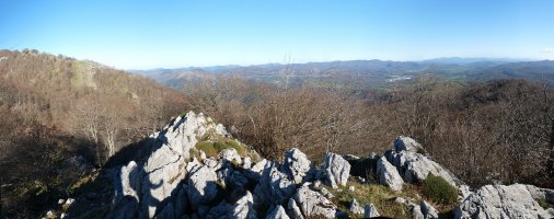 Panorama Txurtxurko gailurretik