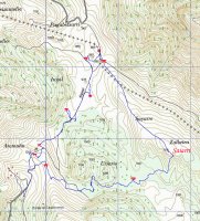 MAPA: Saiarri eta Azpegiko trikuharriak