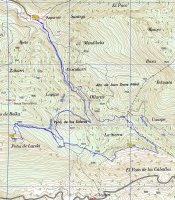 MAPA: Lareki eta Sierra Azparrendik