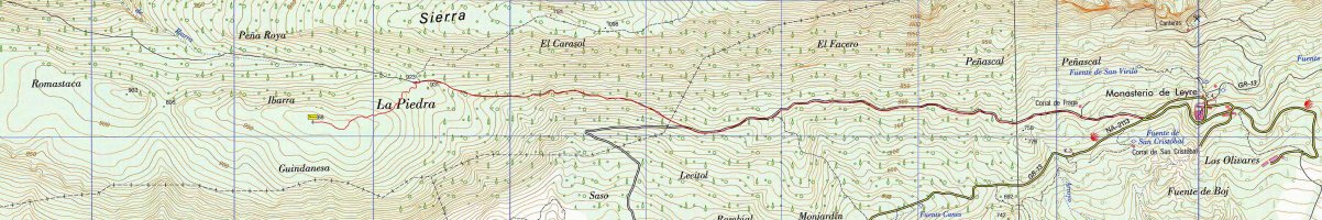 Ibarra mendia Leireko monasteriotik