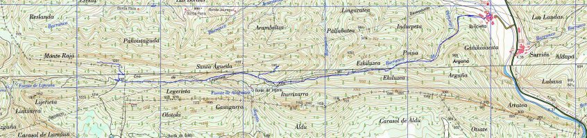 MAPA: Santa Ageda eta Errezlanda 