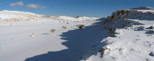 Andiako larre zabalak Dorrokotekako malkarretatik