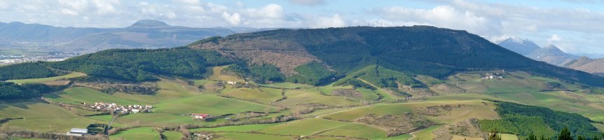 Ezkaba mendia, Amiñagain aldetik