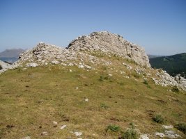 Mendebaldeko bizkarretik ikusita