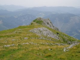 Balerdi, Artubitik jaisten den bizkarretik ikusita