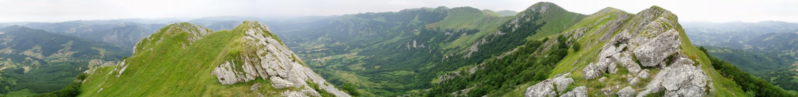 Gandorretik 360ºtako ikuspegia