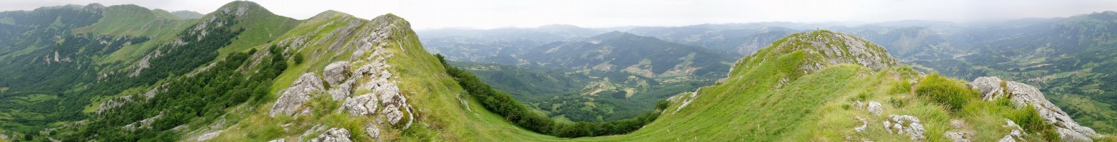 Gandorretik 360ºtako ikuspegia