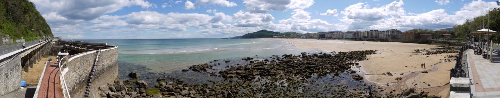 Hondartza kaitik ikusita