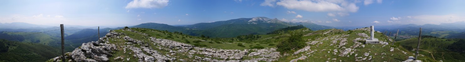 Arraldetik 360ºtako ikuspegia