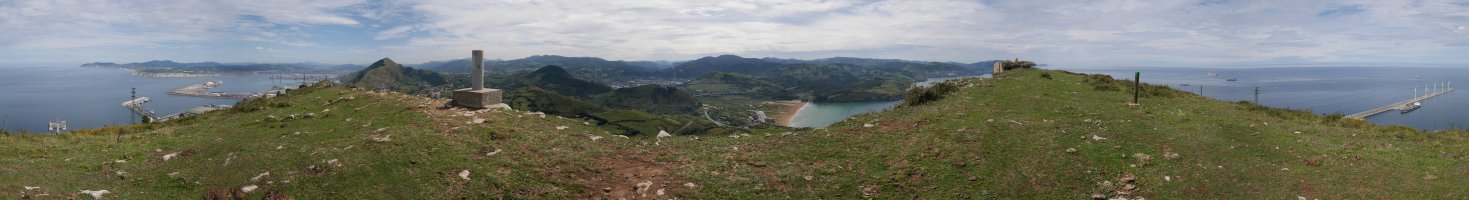 Tontorretik 360ºtako ikuspegia