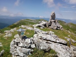 Uarrain (1346m) postontzia eta tontorra