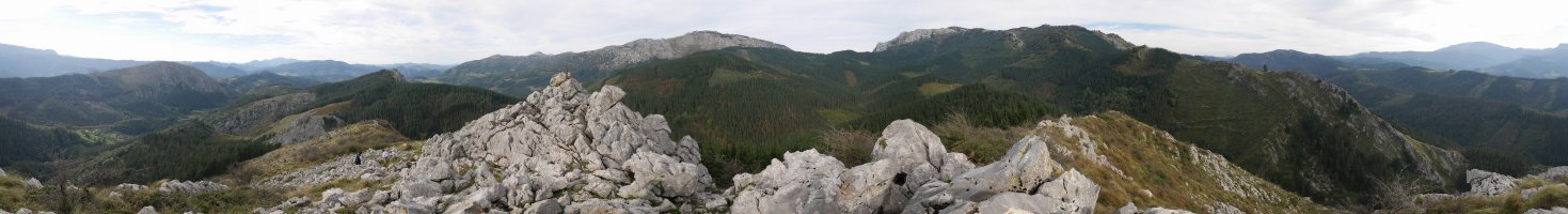 Tontorretik 360ºtako ikuspegia