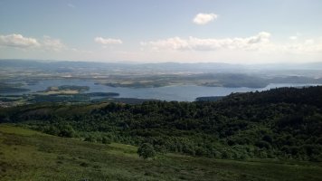 Uribarriko urtegia Albiturri (944m) tontorretik