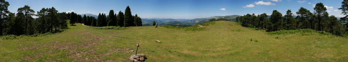 Tontorretik 360ºtako ikuspegia