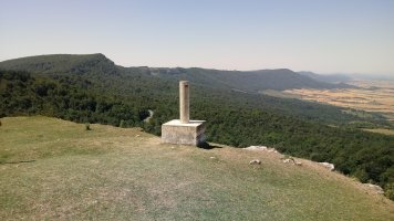 Munain Portuko Punta (1045m) erpin geodesikoa