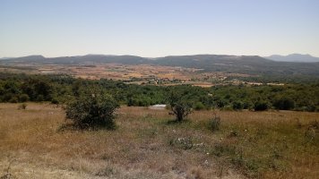 Soil (1108m) Erroeta alderako ikuspegia tontorretik