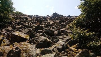 Baigura (1474m) azken metroak