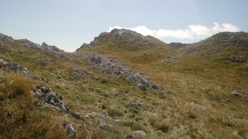 Aiztontor Altuna (1454m) mendebaldetik