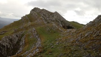 Andraitz (1432m) Urdajamentu aldetik ikusita