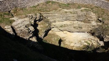 Zaldun simazuloa, Malkaxkoren iparreko magalean