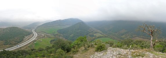 Ikuspegi zabalak gailurretik