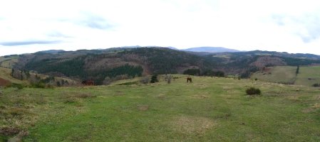 Panorama hegoaldeko hegitik