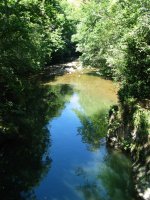 Erreka Zuziniateko zintzurrean